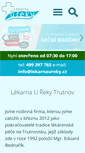 Mobile Screenshot of lekarnaureky.cz